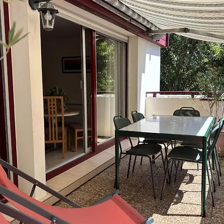Appt Lakeside - Hossegor Centre - Terrasse شقة *